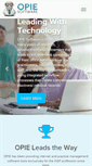 Mobile Screenshot of opiesoftware.com